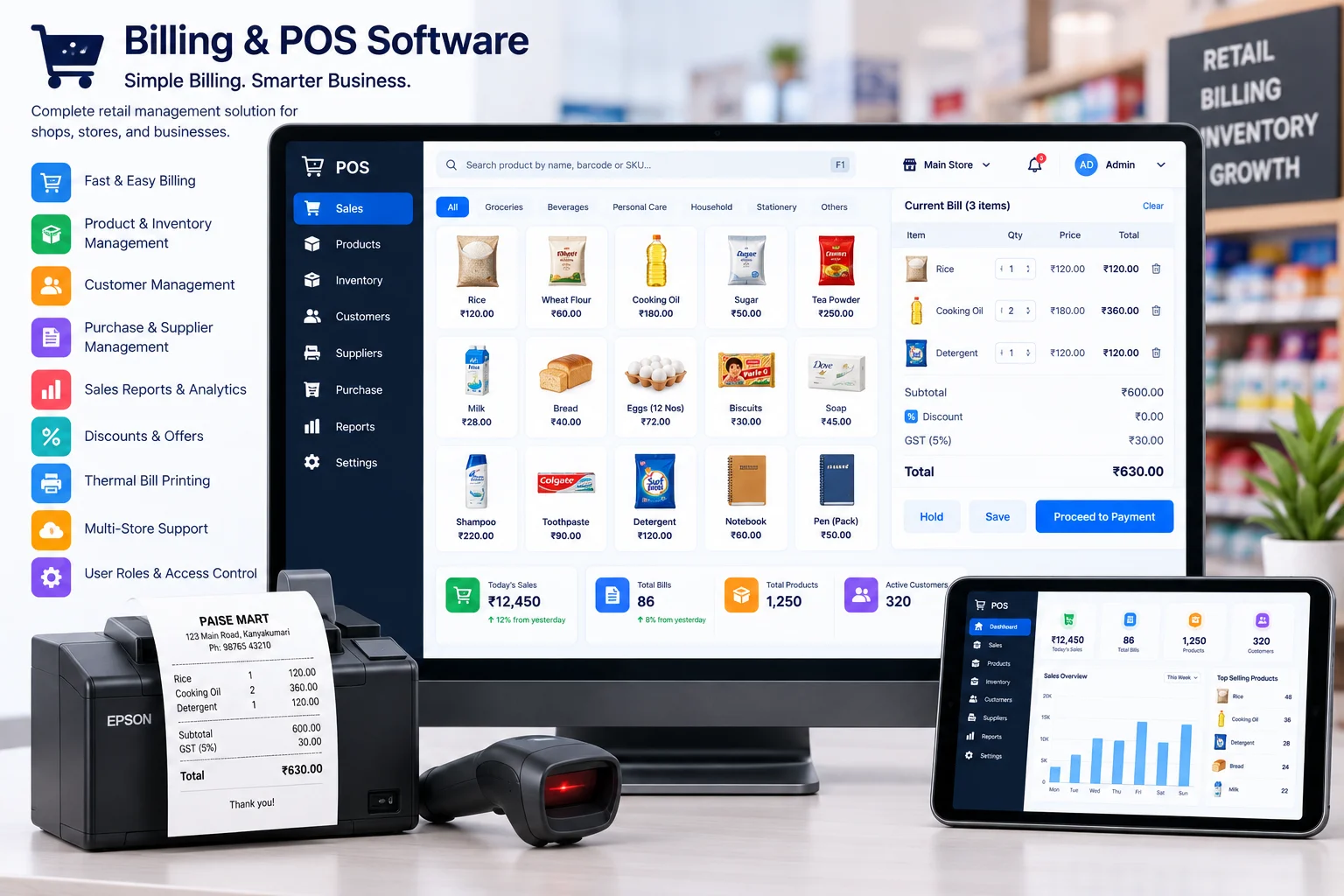 Billing & POS Software